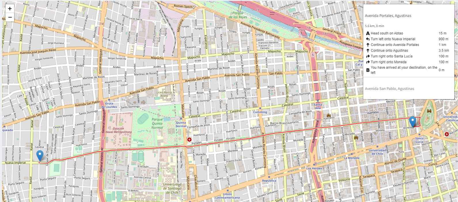 Routing centralbase